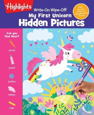 Write-On Wipe-Off My First Unicorn Hidden Pictures - Highlights