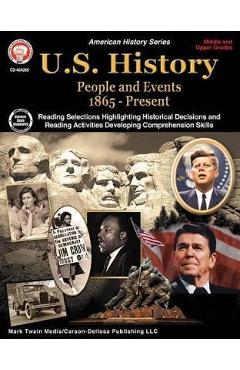 Poza produsului U.S. History, Grades 6 - 12: People and Events 1865-Present - George R. Lee