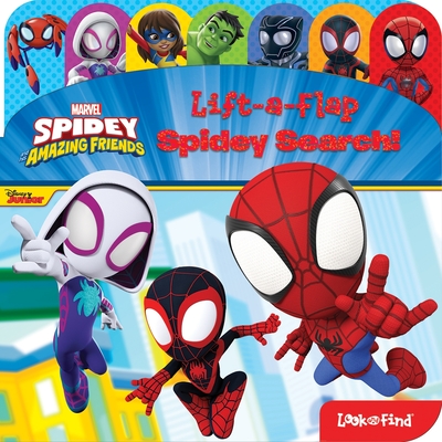 Spidey and His Amazing Friends: Spidey Search! Lift-A-Flap Look and Find - Pi Kids