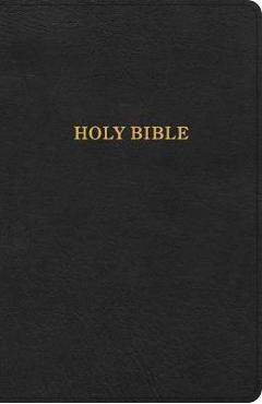 Coperta cărții 'KJV Thinline Bible, Black Leathertouch - Holman Bible Publishers'