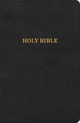 KJV Thinline Bible, Black Leathertouch - Holman Bible Publishers