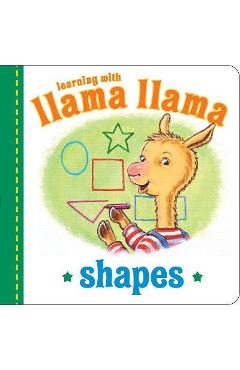 Coperta cărții 'Llama Llama Shapes - Anna Dewdney'