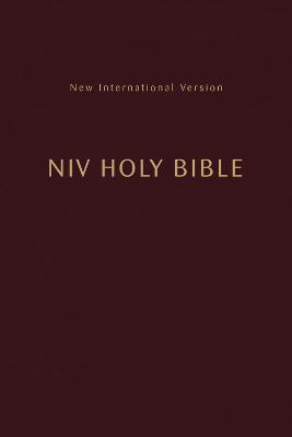 Niv, Holy Bible, Compact, Paperback, Burgundy, Comfort Print - Zondervan
