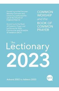 Coperta cărții 'Common Worship Lectionary 2023 -'