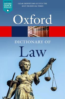 A Dictionary of Law - Jonathan Law