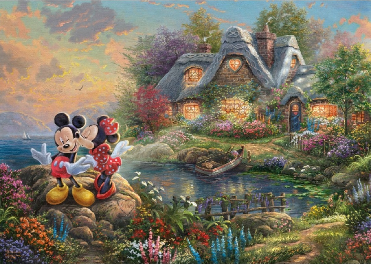 Puzzle 1000. Mickey si Minnie