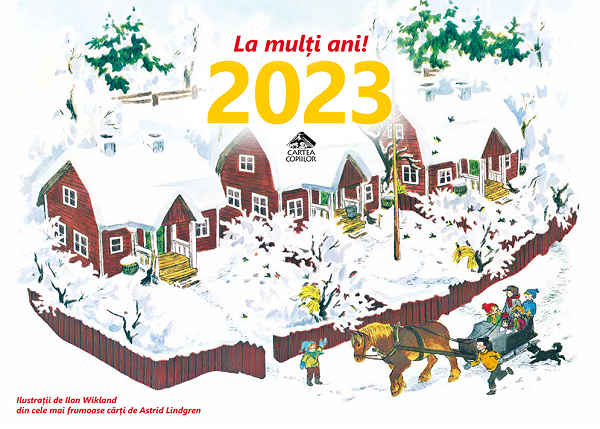 Calendar 2023 Astrid Lindgren - Ilon Wikland