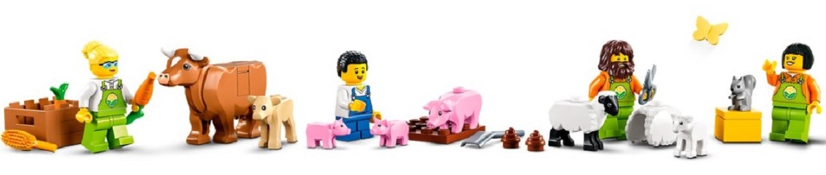 Lego City. Hambar si animale de ferma