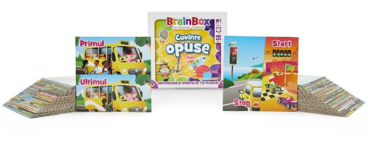 Joc educativ: BrainBox. Cuvinte opuse