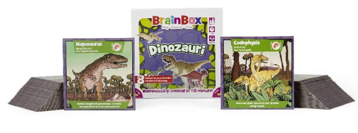 Joc educativ: BrainBox. Dinozauri