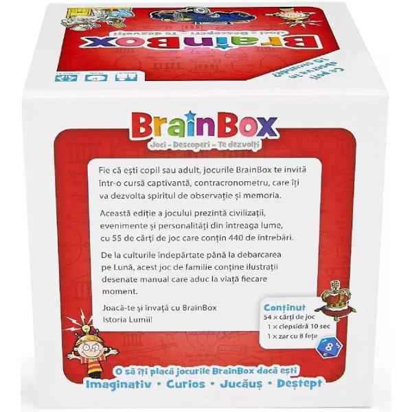 Joc educativ: BrainBox. Istoria lumii