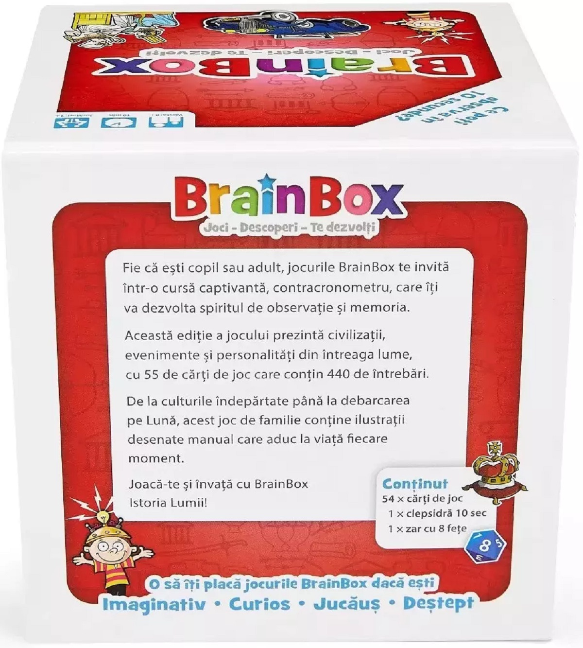 Joc educativ: BrainBox. Istoria lumii