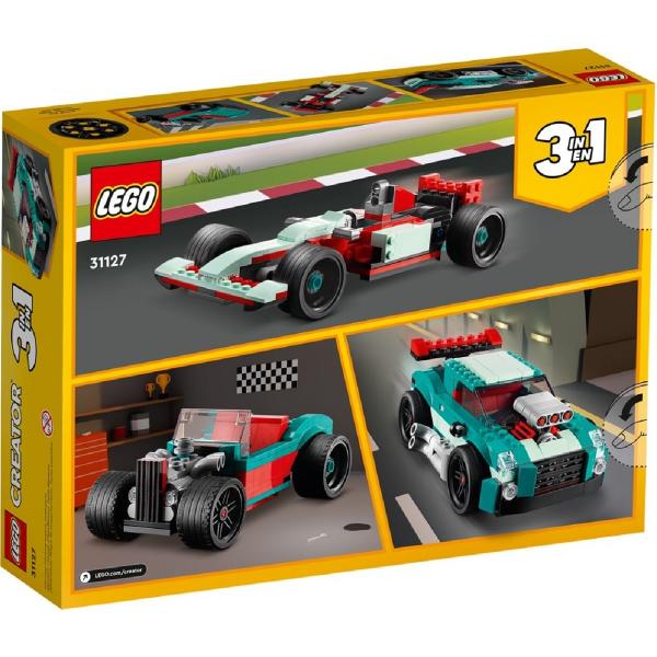 Lego Creator 3 in 1. Masina de curse pe sosea