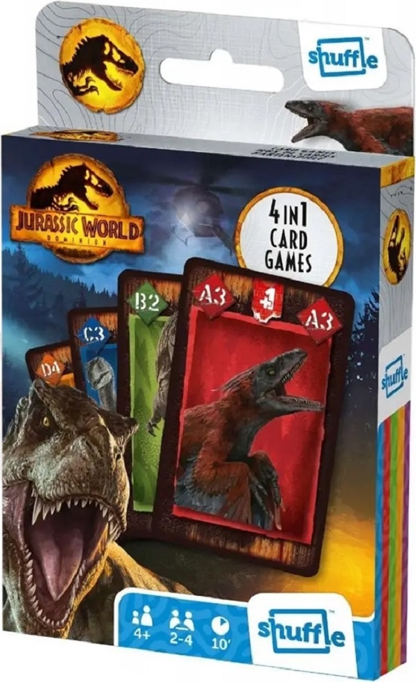 Joc de carti: Jurassic World 4 in 1