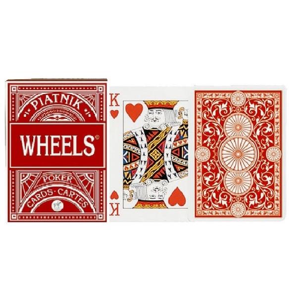 Carti de joc: Wheels Poker. Red