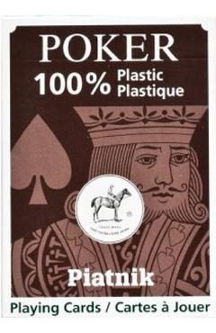 Imaginea produsului 'Joc de cărți: Poker 100 % Plastic. Black'