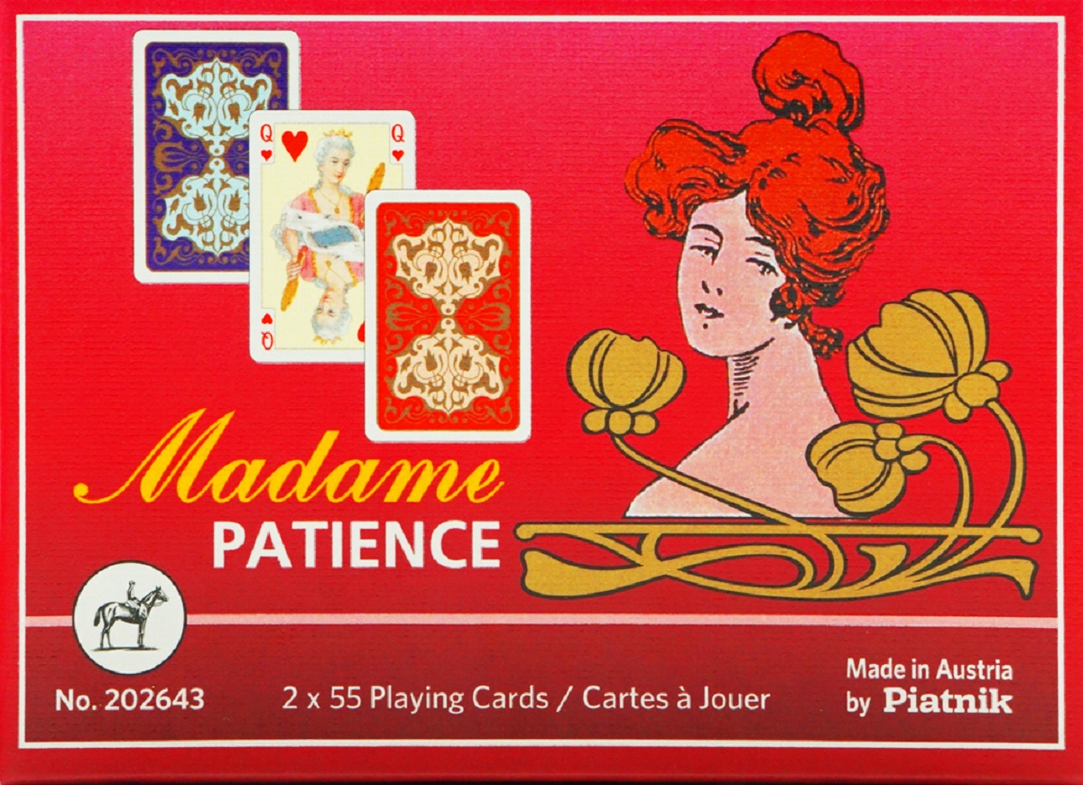 Carti de joc: Madame Patience. Pachet dublu