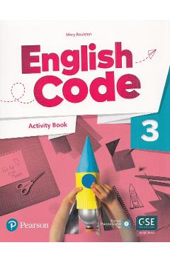 Coperta cărții 'English Code 3. Activity Book - Mary Roulston'