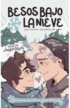 Coperta cărții 'Besos bajo la nieve - Jordon Greene'