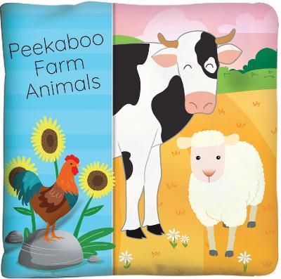 Peekaboo Farm Animals: Cloth Book with a Crinkly Cover! - Carine Laforest