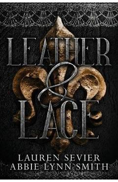 Coperta cărții 'Leather & Lace - Lauren Sevier'