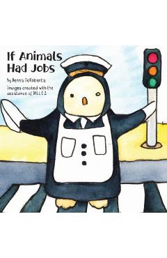 Coperta cărții 'If Animals Had Jobs - Dennis Derobertis'