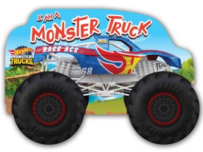 Hot Wheels: I Am a Monster Truck: A Board Book with Wheels - Mattel