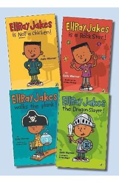 Coperta cărții 'Ellray Jakes: 4-Book Set - Sally Warner'