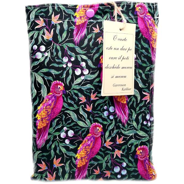 Husa pentru carte: Parrots in Paradise