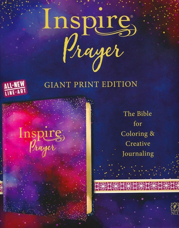 NLT Inspire Prayer Bible Giant Print