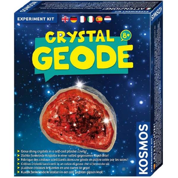 Set educativ STEM: Geoda de cristal