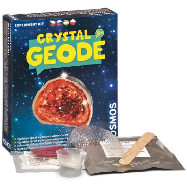 Set educativ STEM: Geoda de cristal