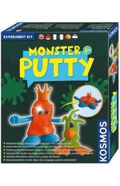Poza produsului Set educativ STEM: Monstrul de plastilina