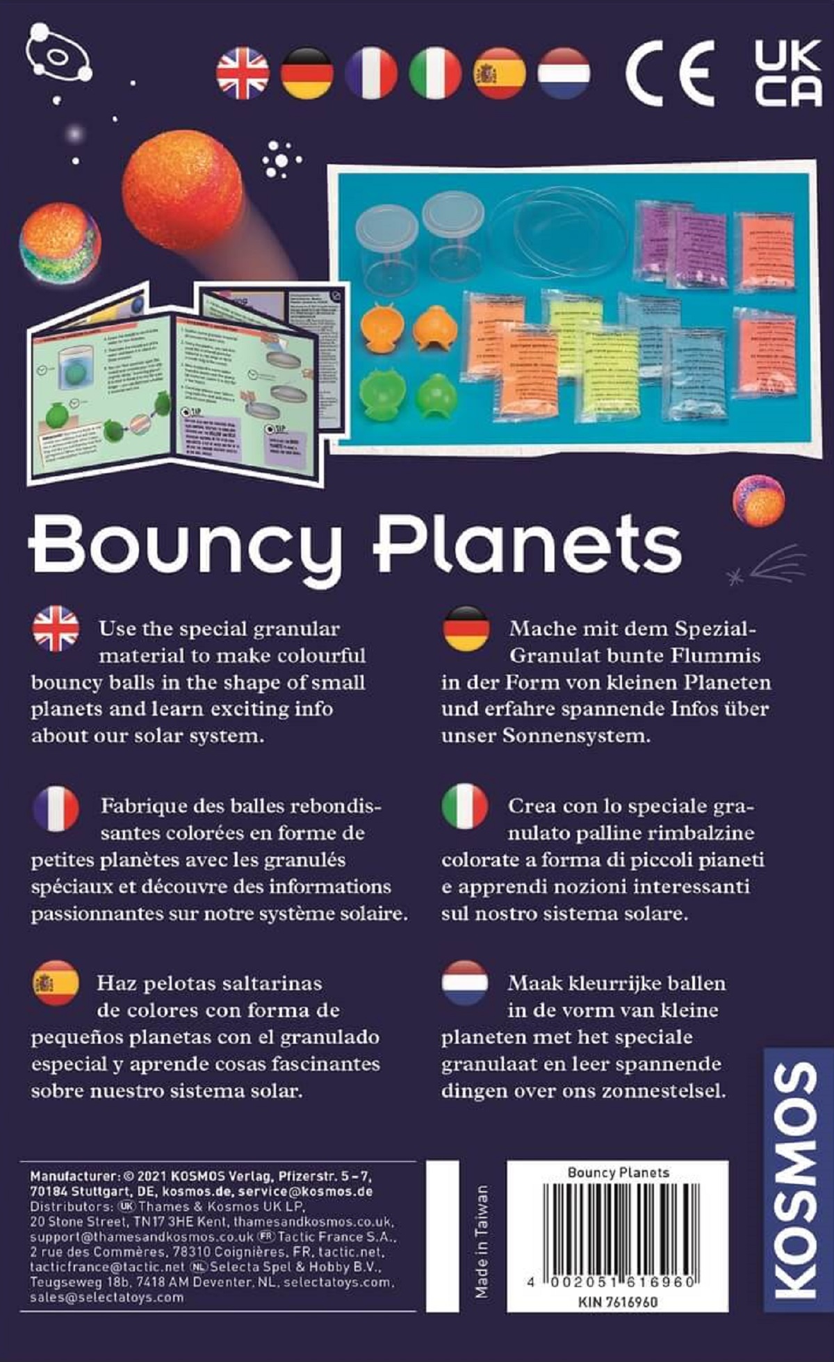 Set educativ STEM: Planete saritoare