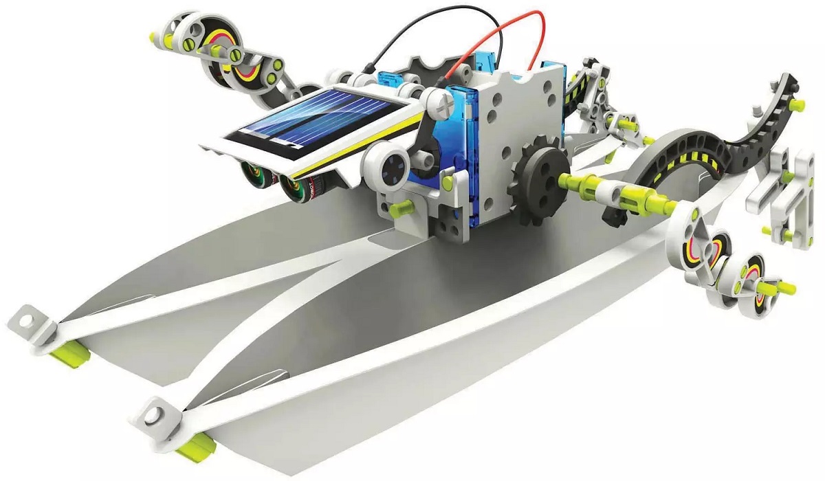 Kit robotica de constructie Roboti Solari 14 in 1