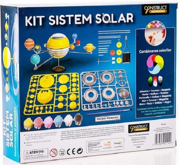 Kit robotica de constructie Sistem Solar