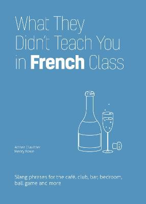 What They Didn't Teach You in French Class: Slang Phrases for the Cafe, Club, Bar, Bedroom, Ball Game and More - Adrien Clautrier