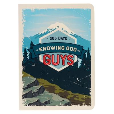 365 Days to Knowing God for Guys Devotional - Christian Art Gifts