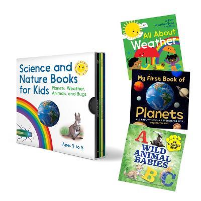 Science and Nature Books for Kids 3 to 5 Box Set: Planets, Weather, Animals, and Bugs - Rockridge Press