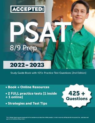 PSAT 8/9 Prep 2022-2023: Study Guide Book with 425+ Practice Test Questions [2nd Edition] - Cox