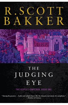 Coperta cărții 'The Judging Eye - R. Scott Bakker'