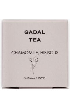 Imaginea produsului 'Ceai mușețel, hibiscus: 10 piramide'