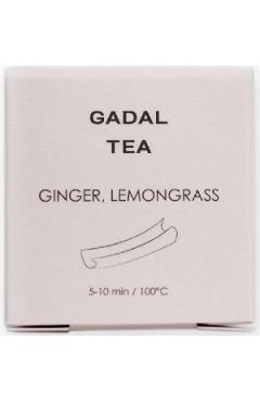 Imaginea produsului 'Ceai ghimbir, lemongrass: 10 piramide'