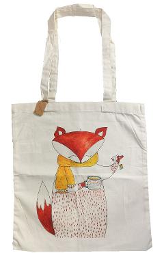 Poza produsului Sacosa panza: Vulpe si ceai