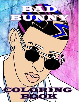 Bad Bunny Coloring Book - Brik Ennaji