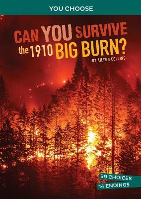 Coperta cărții 'Can You Survive the 1910 Big Burn?: An Interactive History Adventure - Ailynn Collins'