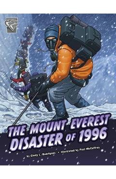 Coperta cărții 'The Mount Everest Disaster of 1996 - Cindy L. Rodriguez'
