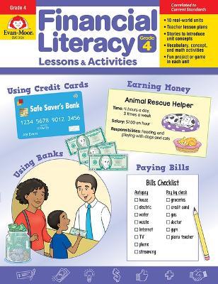 Financial Literacy Lessons and Activities, Grade 4 - Teacher Resource - Evan-moor Corporation