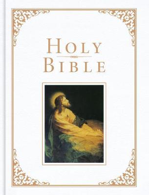 KJV Family Bible, Deluxe White Bonded Leather-Over-Board - Holman Bible Publishers