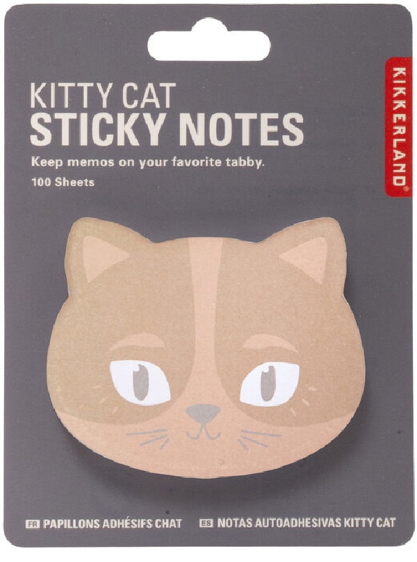 sticky notes kitty cat